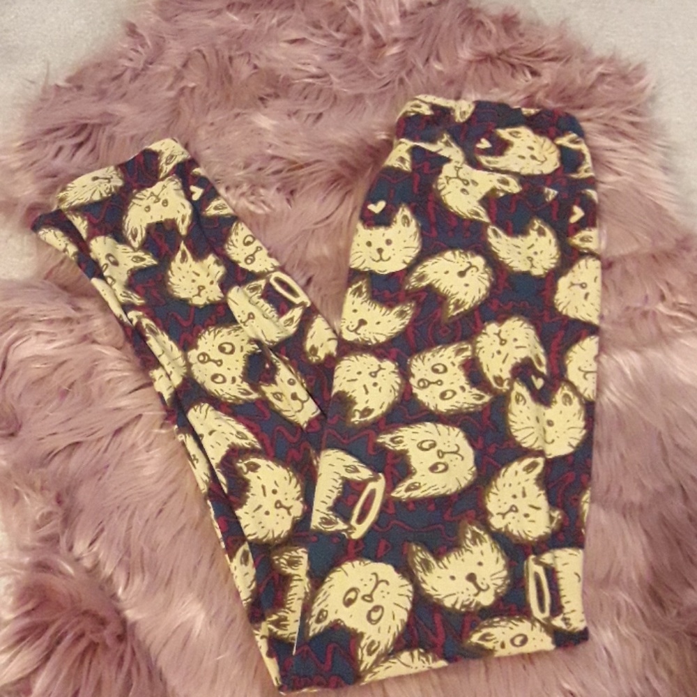 LulaRoe Cat Leggings One Size